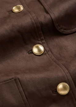 Mujer bonprix bonprix Chaqueta de ante sintético