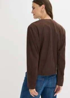 Mujer bonprix bonprix Chaqueta de ante sintético