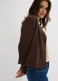 Mujer bonprix bonprix Chaqueta de ante sintético