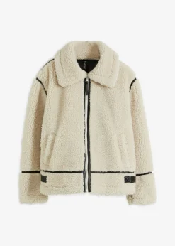 Mujer bonprix bonprix Chaqueta de borrego sintético