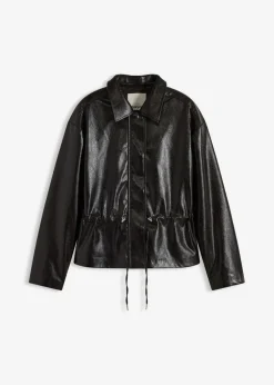 Mujer bonprix bonprix Chaqueta de charol sintético