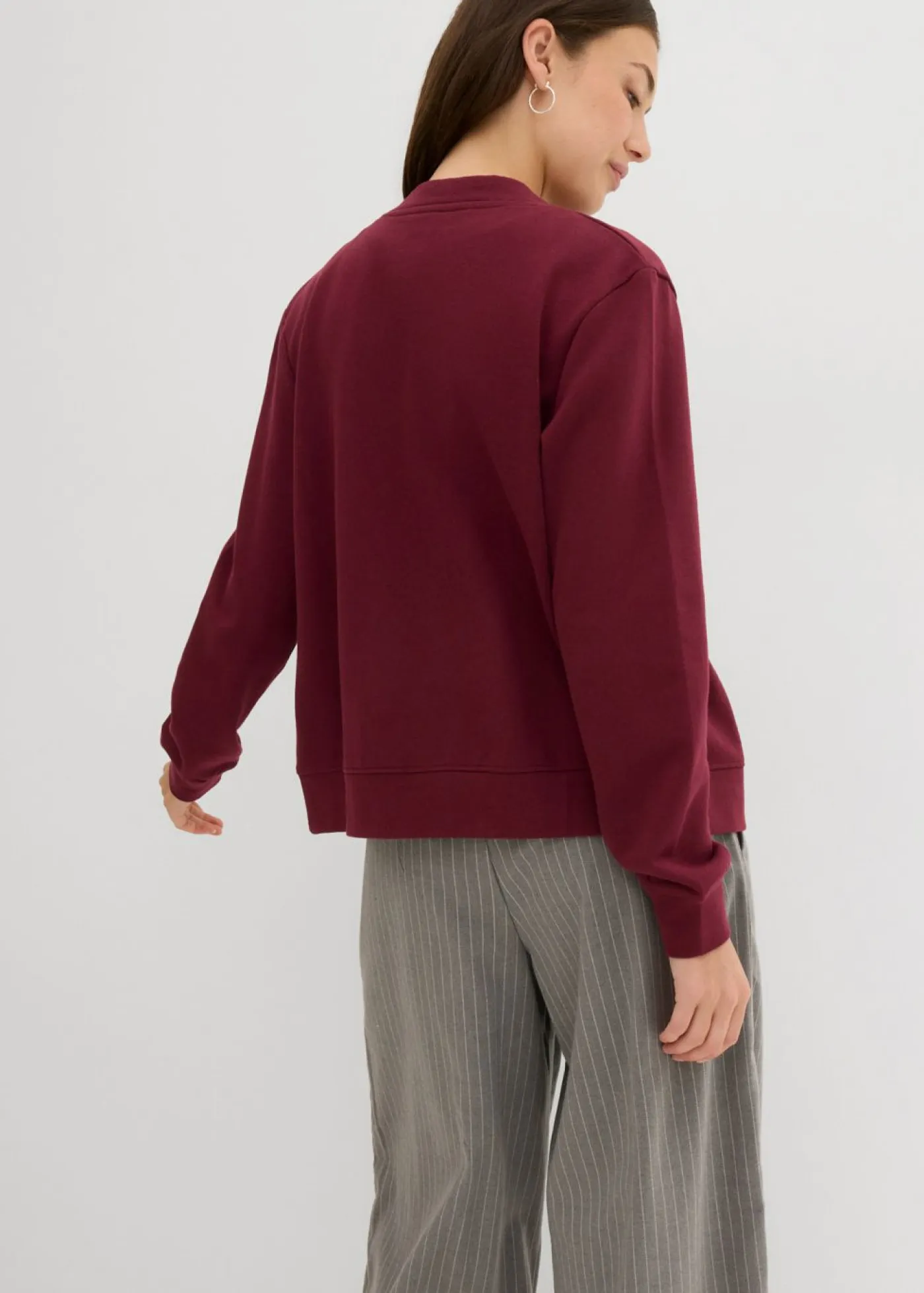 Mujer bonprix bonprix Chaqueta de chándal con botones