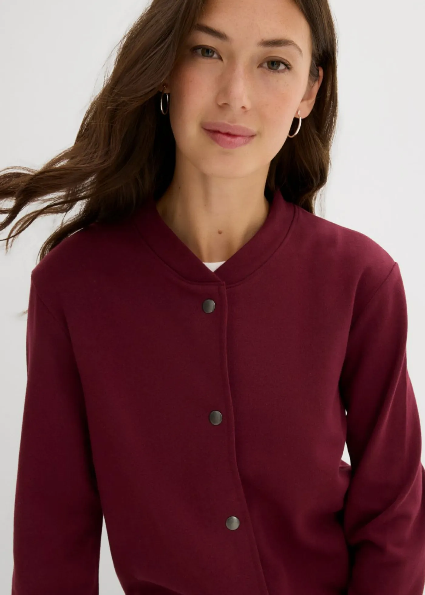 Mujer bonprix bonprix Chaqueta de chándal con botones