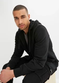 Hombre bonprix bonprix Chaqueta de chándal con capucha, regular fit