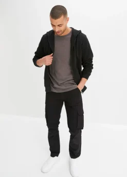Hombre bonprix bonprix Chaqueta de chándal con capucha, regular fit