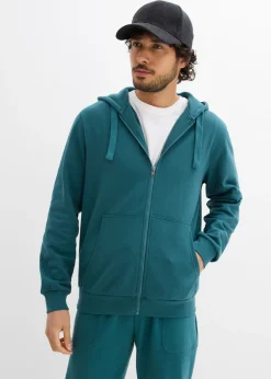 Hombre bonprix bonprix Chaqueta de chándal con capucha, regular fit