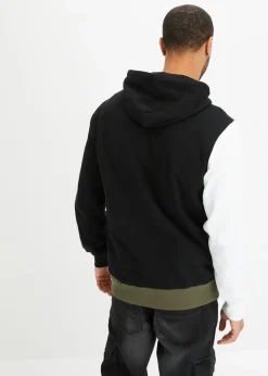 Hombre bonprix bonprix Chaqueta de chándal con capucha de algodón orgánico