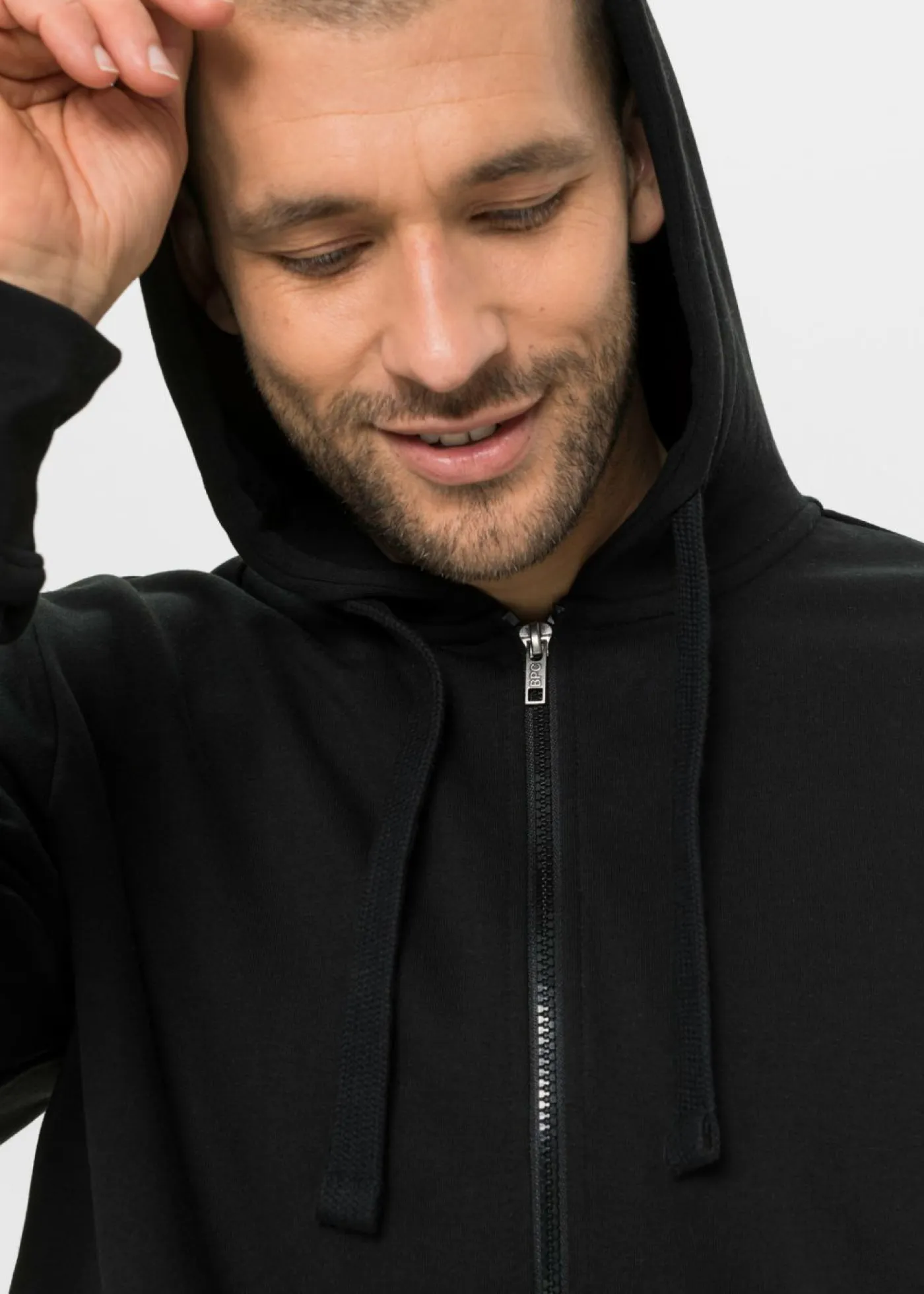 Hombre bonprix bonprix Chaqueta de chándal con capucha (2 unidades)