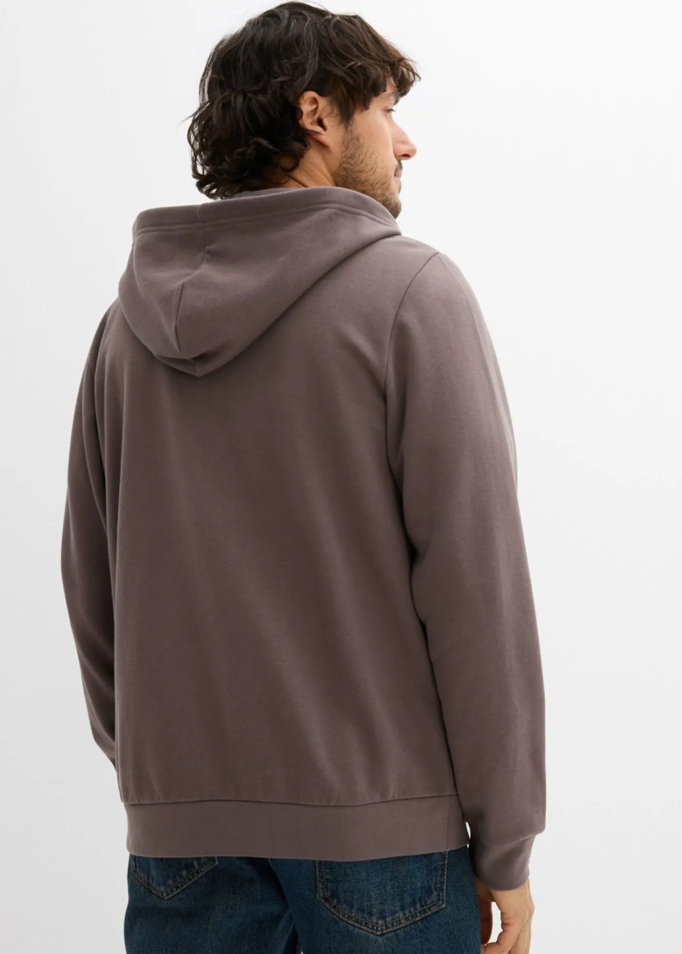 Hombre bonprix bonprix Chaqueta de chándal con capucha, regular fit