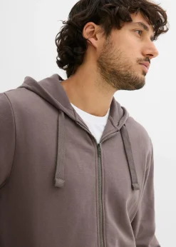 Hombre bonprix bonprix Chaqueta de chándal con capucha, regular fit