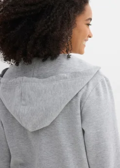 Mujer bonprix bonprix Chaqueta de chándal con capucha y poliéster reciclado