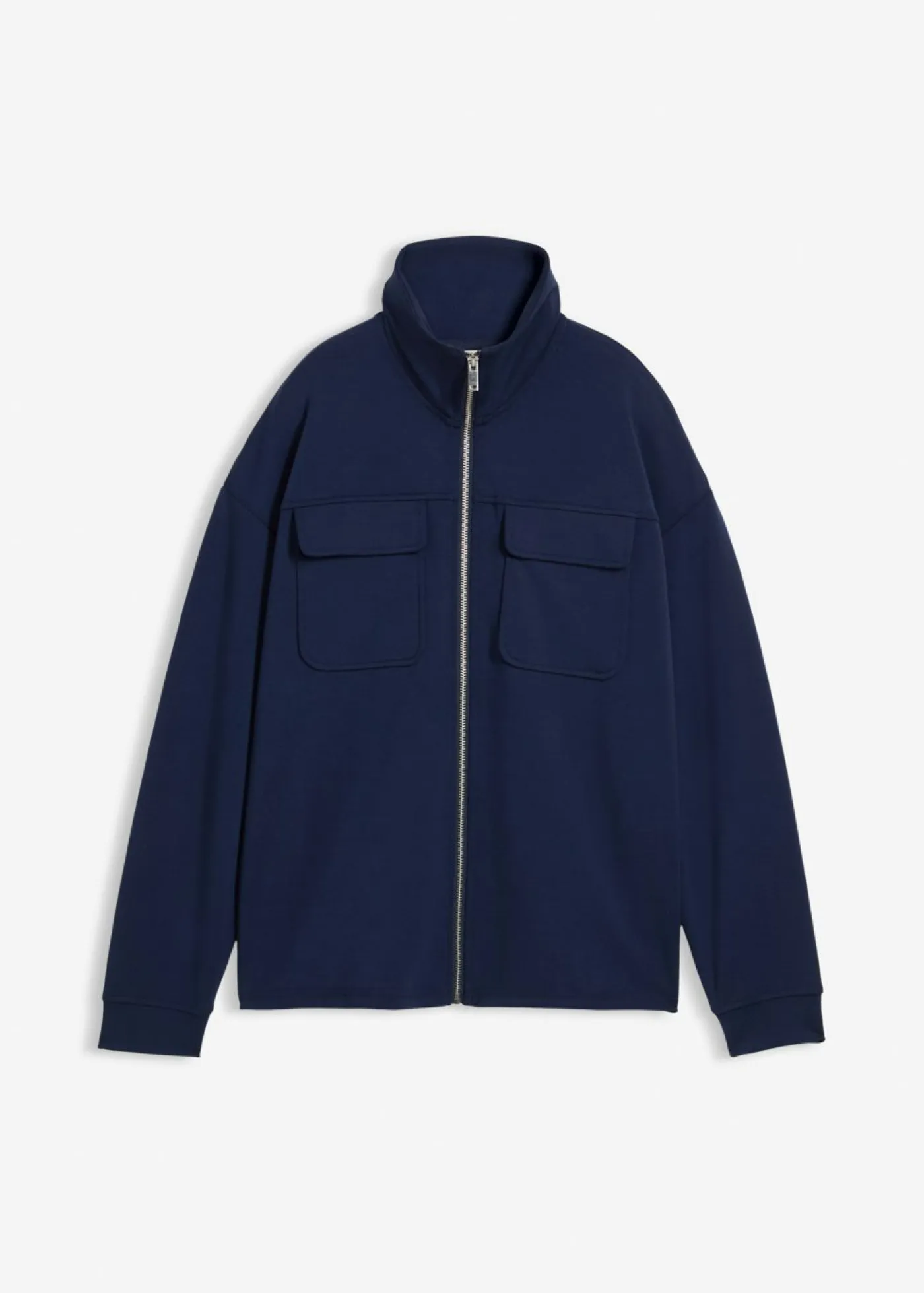 Mujer bonprix bonprix Chaqueta de chándal de mezcla de viscosa ligeramente brillante