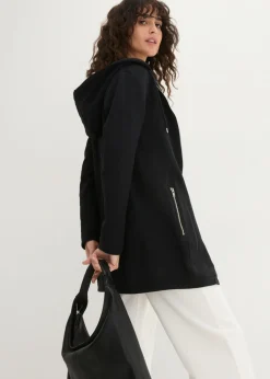 Mujer bonprix bonprix Chaqueta de chándal larga con bolsillos con cremallera