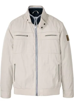 Hombre bonprix bonprix Chaqueta de entretiempo con forma de cazadora y cuello alto