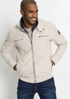 Hombre bonprix bonprix Chaqueta de entretiempo con forma de cazadora y cuello alto