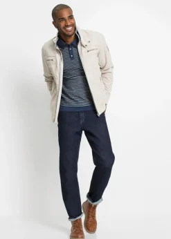 Hombre bonprix bonprix Chaqueta de entretiempo con forma de cazadora y cuello alto