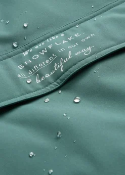 bonprix bonprix Ropa Para El Aire Libre|Ropa Deportiva>Chaqueta de esquí impermeable funcional con forro polar Verde grisáceo