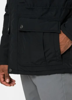 Hombre bonprix bonprix Chaqueta de invierno con capucha desmontable y material repelente al agua