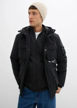Hombre bonprix bonprix Chaqueta de invierno con capucha y muchos bolsillos prácticos
