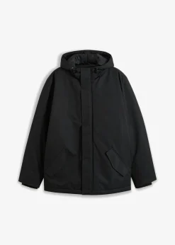 bonprix bonprix Chaquetas Y Abrigos·Chaquetas>Chaqueta de invierno con capucha Negro