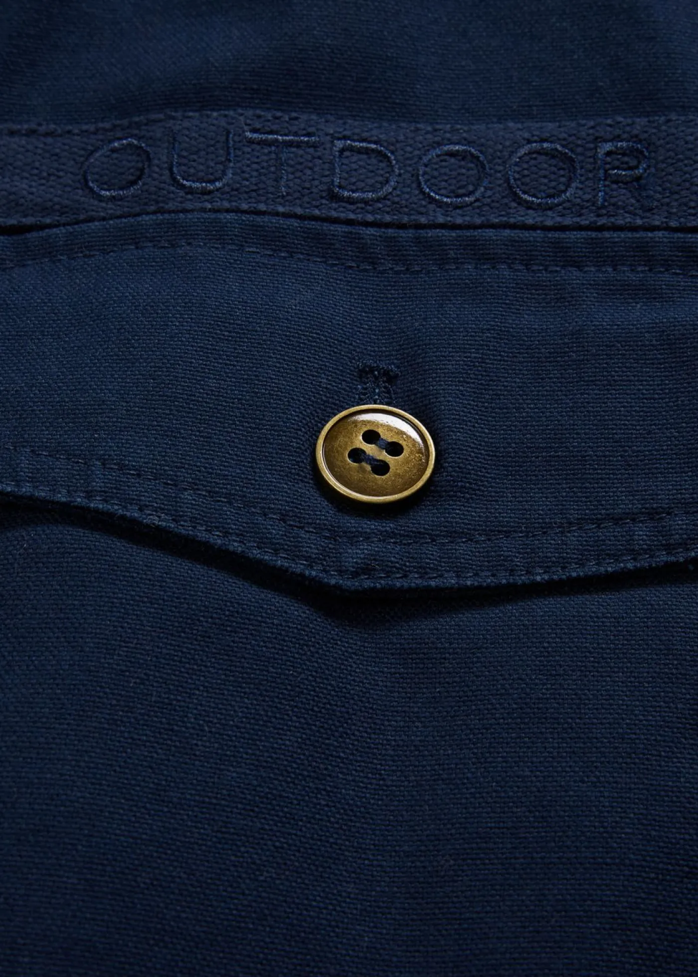 bonprix bonprix Chaquetas Y Abrigos·Chaquetas|Chaquetas Y Abrigos·Abrigos De Invierno>Chaqueta de invierno de algodón puro con forro polar Azul marino