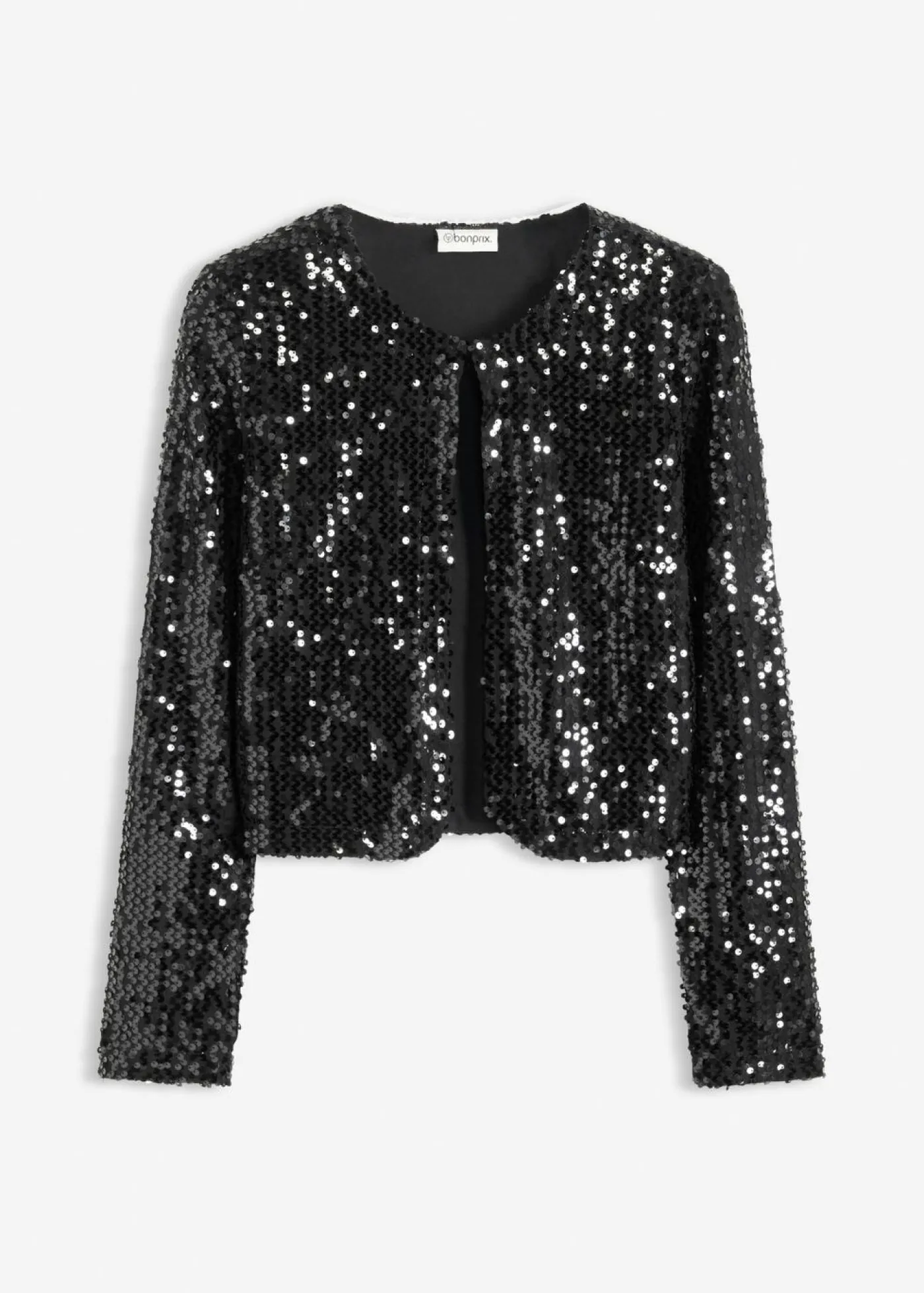 bonprix bonprix Chaquetas Y Abrigos>Chaqueta de lentejuelas Negro