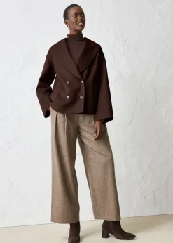 Mujer bonprix bonprix Chaqueta de mezcla de lana suave