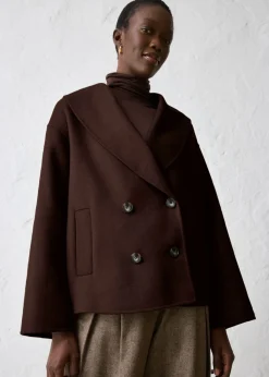 Mujer bonprix bonprix Chaqueta de mezcla de lana suave