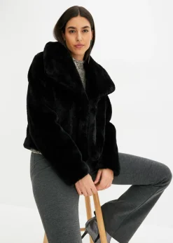 Mujer bonprix bonprix Chaqueta de pelo sintético