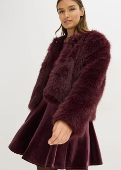 Mujer bonprix bonprix Chaqueta de pelo sintético