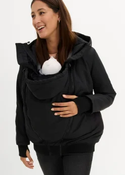 bonprix bonprix Premamá>Chaqueta de porteo/premamá de invierno Negro