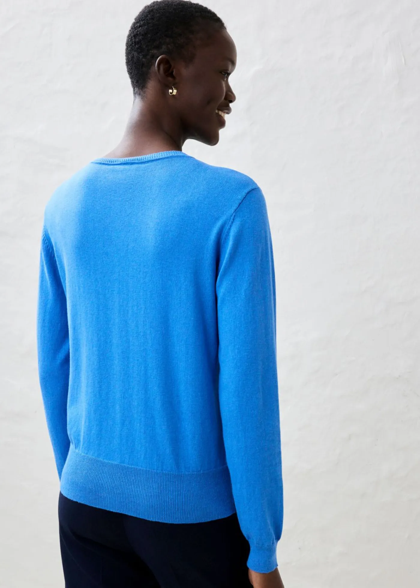 Mujer bonprix bonprix Chaqueta de punto con contenido de seda