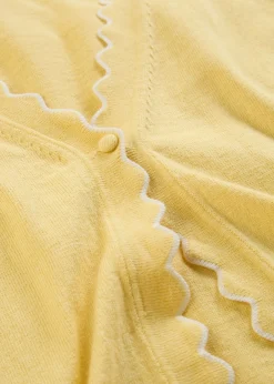 Mujer bonprix bonprix Chaqueta de punto con contenido de seda