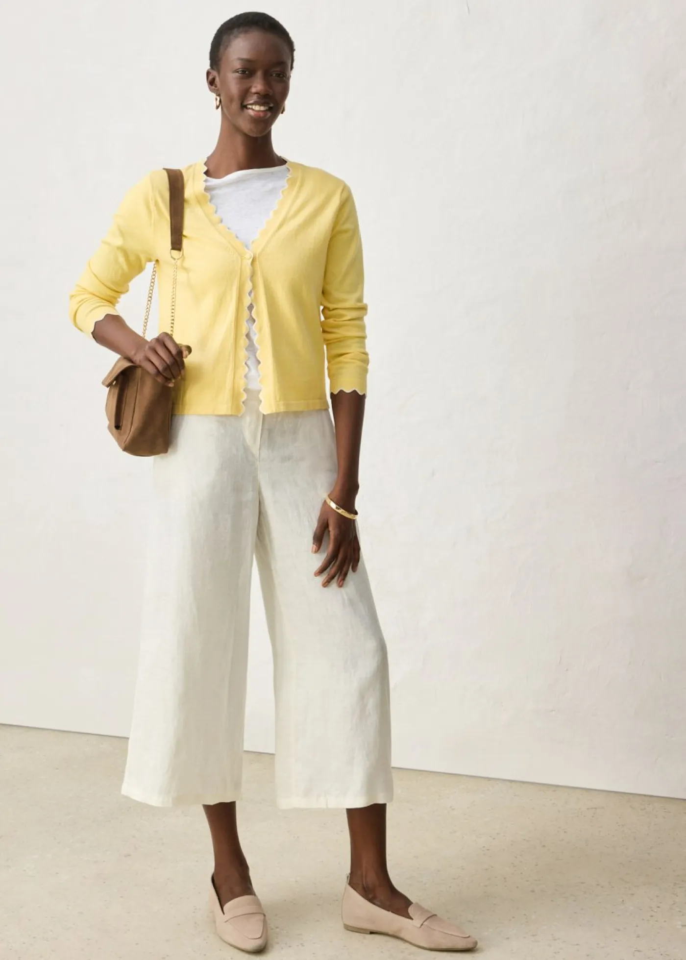 Mujer bonprix bonprix Chaqueta de punto con contenido de seda