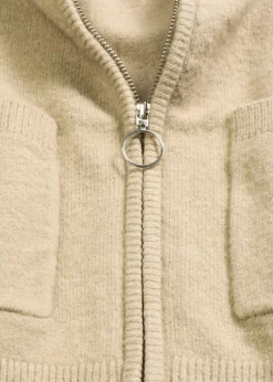 Mujer bonprix bonprix Chaqueta de punto con cremallera