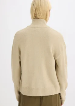 Mujer bonprix bonprix Chaqueta de punto con cremallera