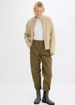 Mujer bonprix bonprix Chaqueta de punto con cremallera