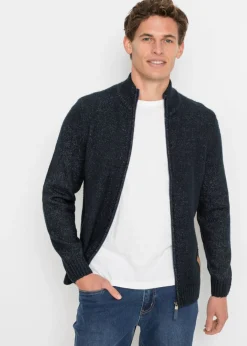 Hombre bonprix bonprix Chaqueta de punto con cuello alto