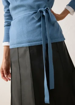 Mujer bonprix bonprix Chaqueta de punto con diseño cruzado