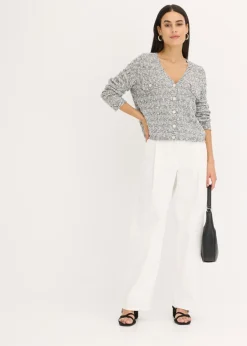 Mujer bonprix bonprix Chaqueta de punto de bouclé