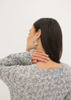 Mujer bonprix bonprix Chaqueta de punto de bouclé