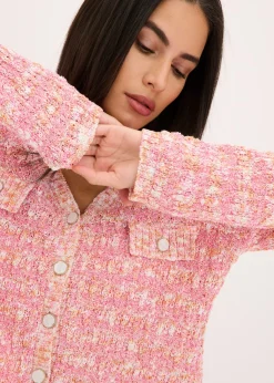 Mujer bonprix bonprix Chaqueta de punto de bouclé