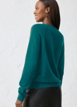 Mujer bonprix bonprix Chaqueta de punto de cachemira con Good Cashmere Standard®