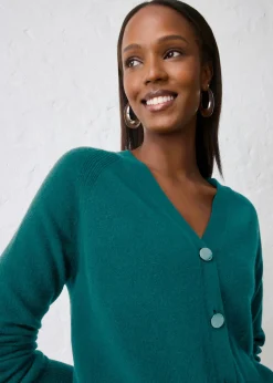 Mujer bonprix bonprix Chaqueta de punto de cachemira con Good Cashmere Standard®