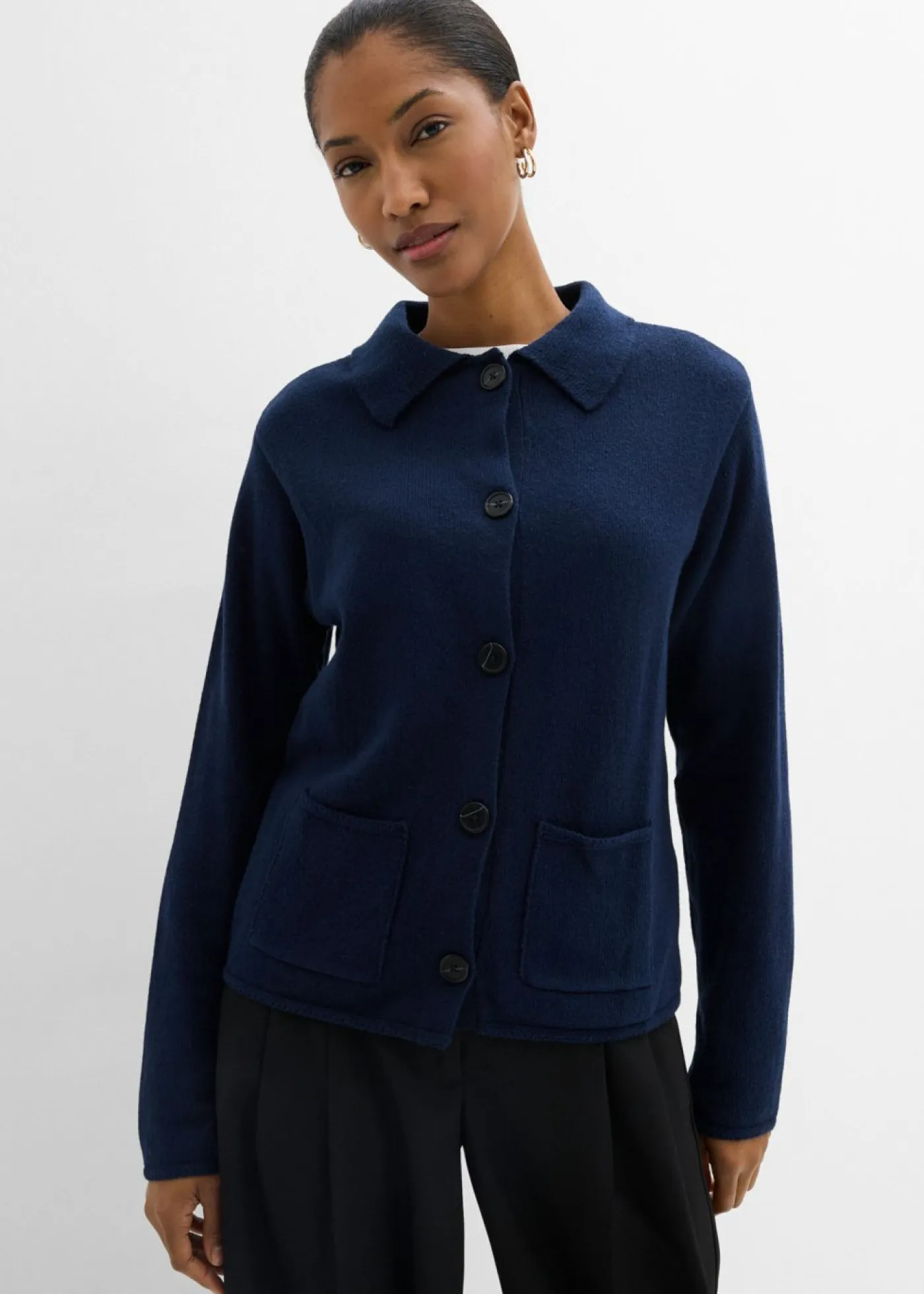 Mujer bonprix bonprix Chaqueta de punto de mezcla de viscosa