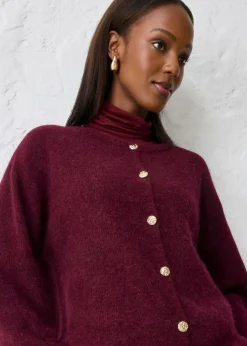 Mujer bonprix bonprix Chaqueta de punto de mezcla de alpaca