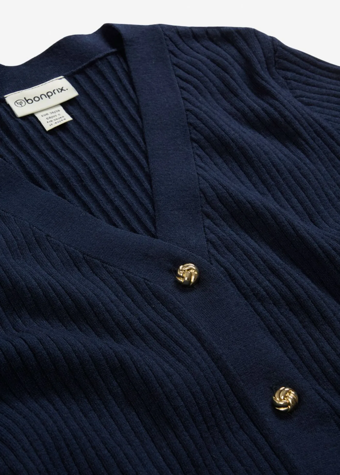 Mujer bonprix bonprix Chaqueta de punto de mezcla de viscosa suave