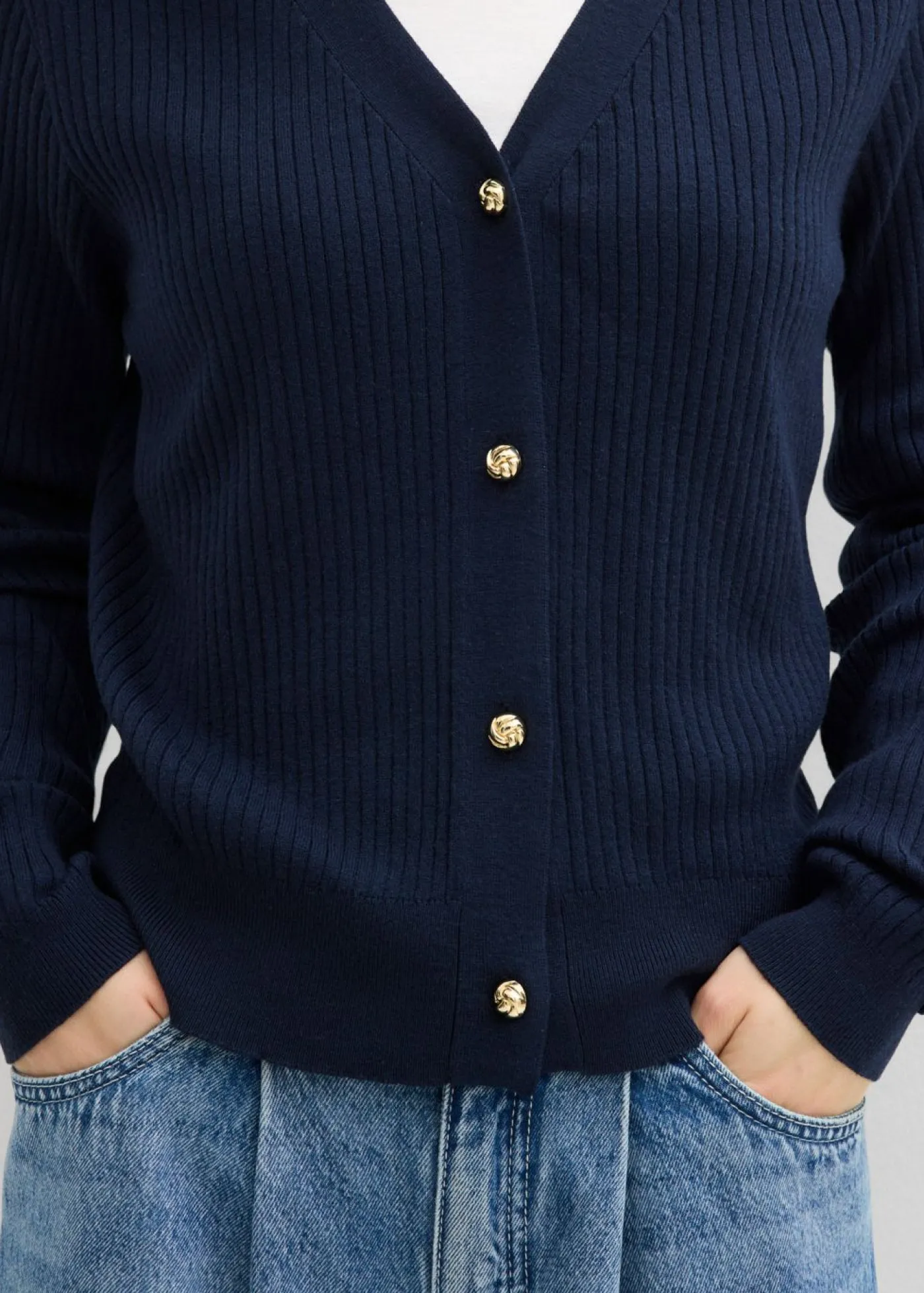 Mujer bonprix bonprix Chaqueta de punto de mezcla de viscosa suave