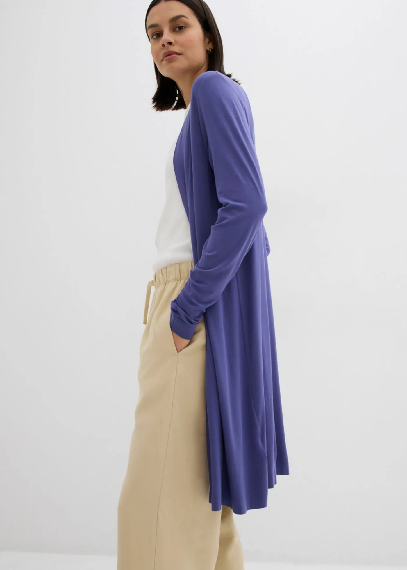 Mujer bonprix bonprix Chaqueta de punto de suave mezcla de viscosa