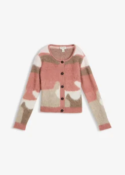 Mujer bonprix bonprix Chaqueta de punto estampada con botones